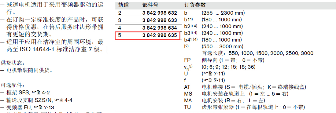 3842998635 皮帶輸送段 結(jié)構(gòu)圖