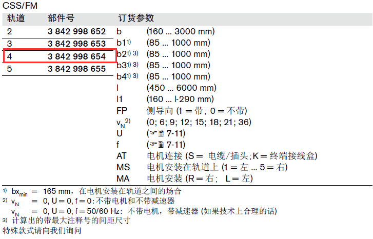 3842998654 皮帶輸送段 結(jié)構(gòu)圖