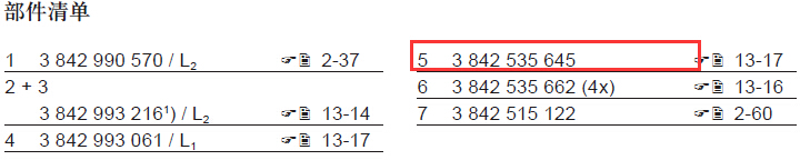 3842535645 端面蓋板 結(jié)構(gòu)圖