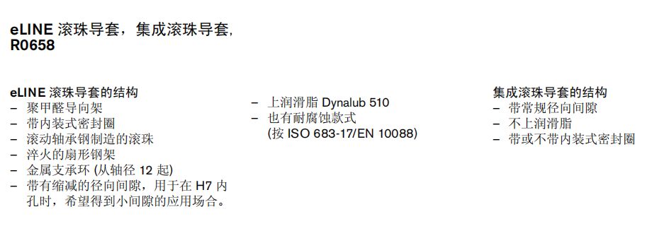 德國力士樂R065801200直線軸承簡介圖